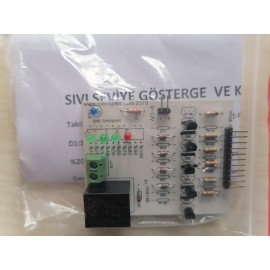 Sıvı Seviye Kontrol Kartı ve led gösterge Demonte Kit